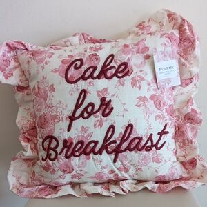 New!Viral Cake For Breakfast Pillow